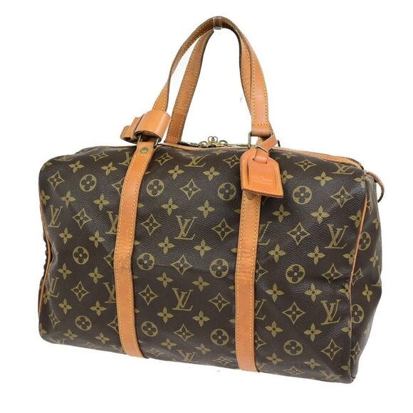 LOUIS VUITTON Sac Souple 35 Travel Hand Bag Monogram Leather BN M41626 83ED905